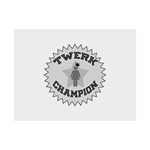 Twerk Champion 6  x 8  Desktop Photo Plaque 