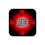 Create Your Own Custom And Unique Products Rubber Coaster (Square)