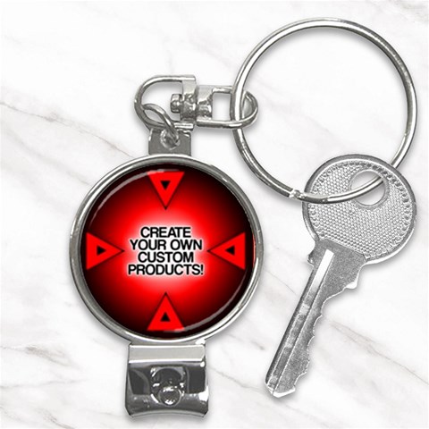 Create Your Own Custom And Unique Products Nail Clippers Key Chain from ArtsNow.com Front