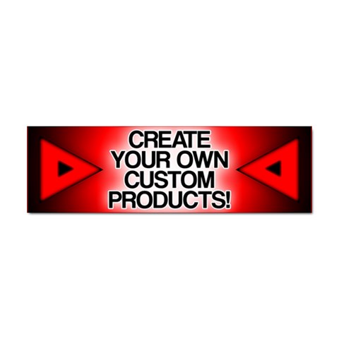 Create Your Own Custom And Unique Products Sticker (Bumper) from ArtsNow.com Front