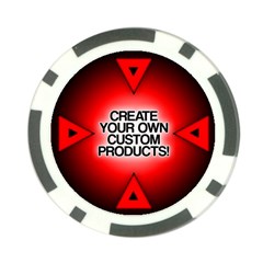 Create Your Own Custom And Unique Products Poker Chip Card Guard from ArtsNow.com Front