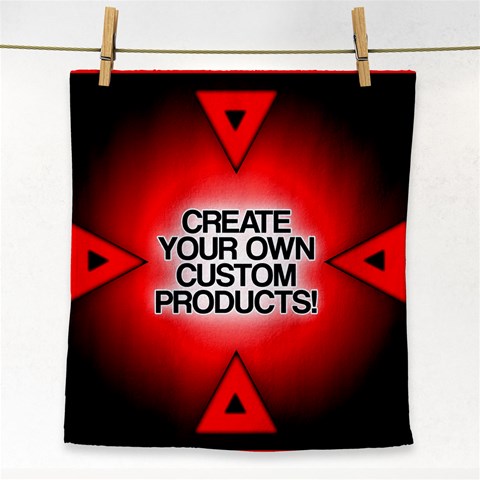 Create Your Own Custom And Unique Products Face Towel from ArtsNow.com Front