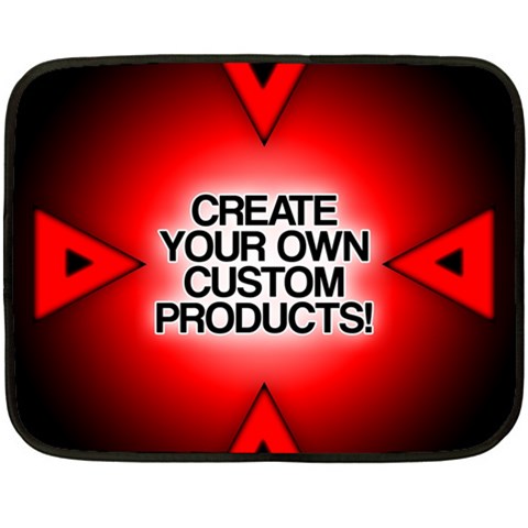 Create Your Own Custom And Unique Products Double Sided Fleece Blanket (Mini) from ArtsNow.com 35 x27  Blanket Back