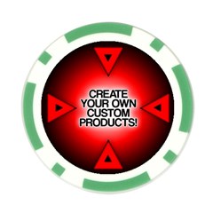 Create Your Own Custom And Unique Products Poker Chip Card Guard (10 pack) from ArtsNow.com Back