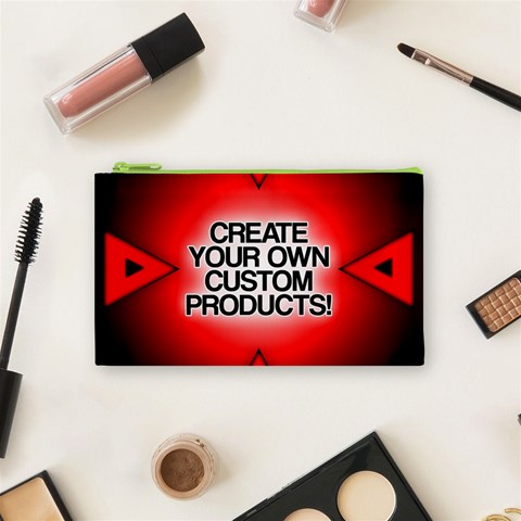 Create Your Own Custom And Unique Products Cosmetic Bag (Small) from ArtsNow.com Front
