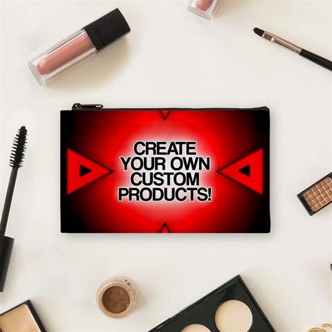 Create Your Own Custom And Unique Products Cosmetic Bag (Small) from ArtsNow.com Front