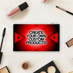 Create Your Own Custom And Unique Products Cosmetic Bag (Small) from ArtsNow.com Back