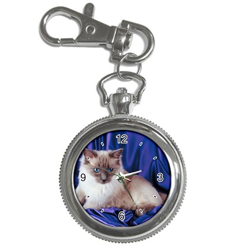 Rag Doll Cat D4 Key Chain Watch from ArtsNow.com Front