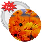 Garden 3  Button (10 pack)