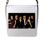 Cast Of One Tree Hill 9 Cool Wallpaper Flap Closure Messenger Bag (Large)