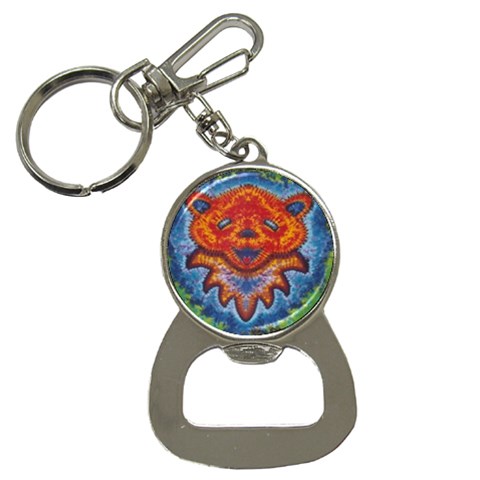Jammin Jerry bear Bottle Opener Key Chain from ArtsNow.com Front