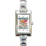 Unbearably Rectangular Italian Charm Watch