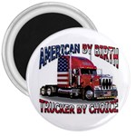 American 3  Magnet