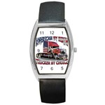 American Barrel Style Metal Watch