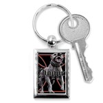 Dog Key Chain (Rectangle)