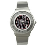 Dog Stainless Steel Watch