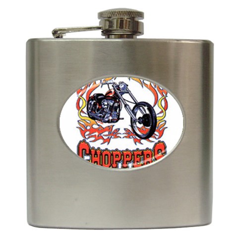 Rule Hip Flask (6 oz) from ArtsNow.com Front