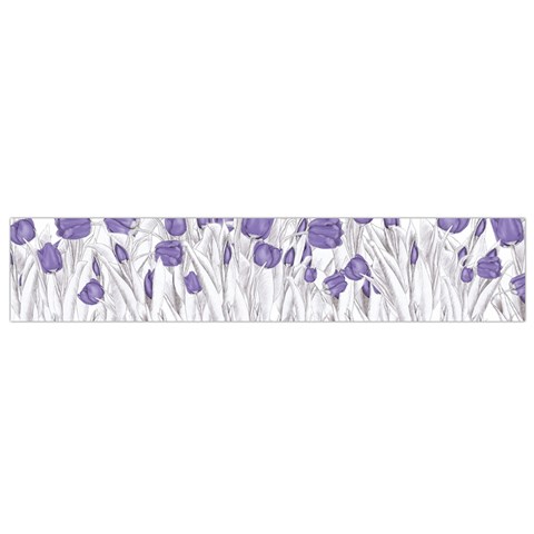 flowers1 Flano Scarf (Small) from ArtsNow.com Back