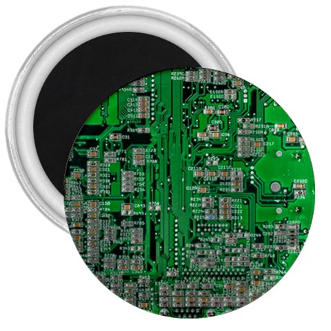 Circuit 3  Magnet from ArtsNow.com Front