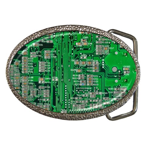 Circuit Belt Buckle from ArtsNow.com Front