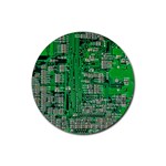 Circuit Rubber Coaster (Round)