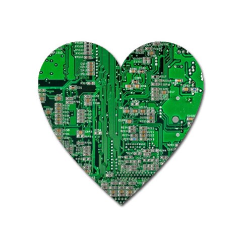 Circuit Magnet (Heart) from ArtsNow.com Front
