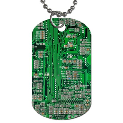 Circuit Dog Tag (Two Sides) from ArtsNow.com Front