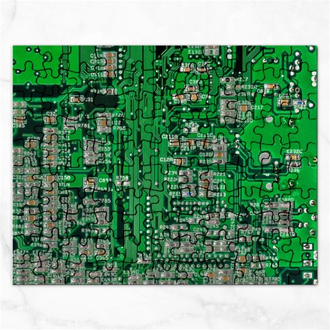 Circuit Jigsaw Puzzle (Rectangular) from ArtsNow.com Front