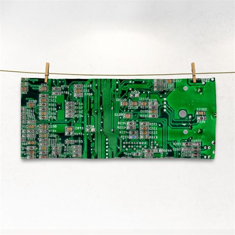 Circuit Hand Towel from ArtsNow.com Front