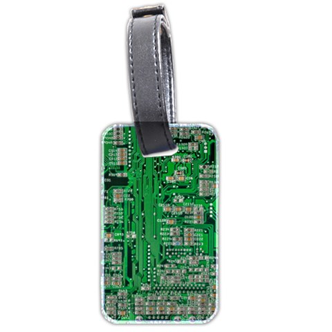 Circuit Luggage Tag (two sides) from ArtsNow.com Front