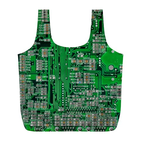 Circuit Full Print Recycle Bag (L) from ArtsNow.com Back