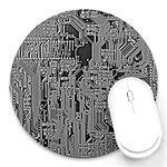 Circuit Round Mousepad