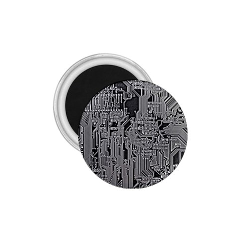 Circuit 1.75  Magnet from ArtsNow.com Front