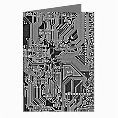 Circuit Greeting Cards (Pkg of 8) from ArtsNow.com Left