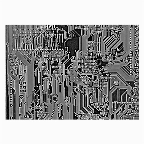Circuit Glasses Cloth (Large) from ArtsNow.com Front