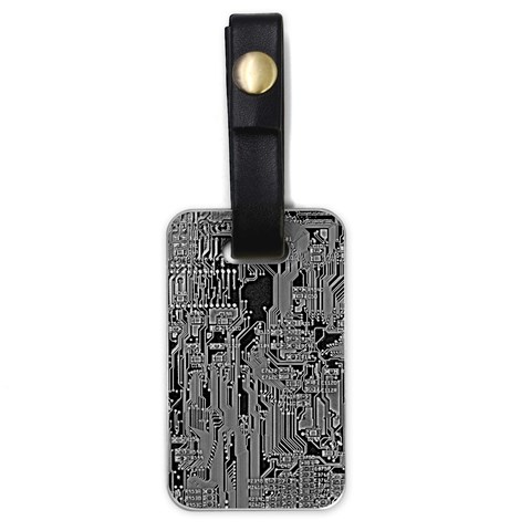 Circuit Luggage Tag (one side) from ArtsNow.com Front