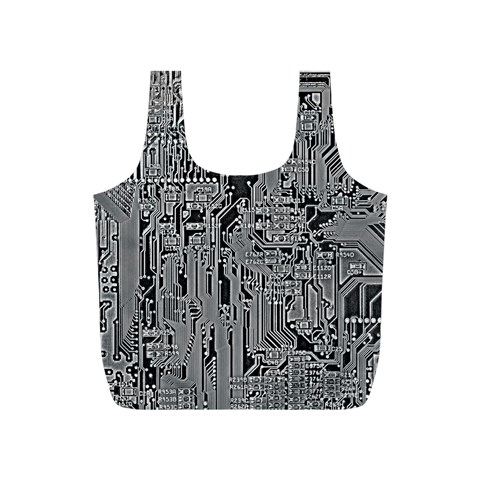 Circuit Full Print Recycle Bag (S) from ArtsNow.com Back
