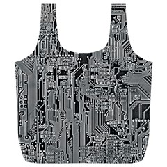 Circuit Full Print Recycle Bag (XL) from ArtsNow.com Back