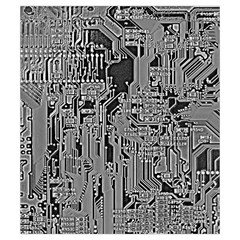 Circuit Drawstring Pouch (Small) from ArtsNow.com Back