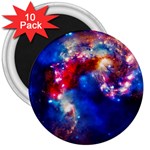 Colorful Cosmos 3  Magnet (10 pack)