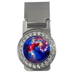 Colorful Cosmos Money Clip (CZ)