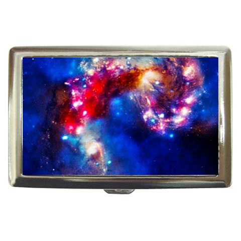 Colorful Cosmos Cigarette Money Case from ArtsNow.com Front