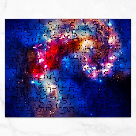 Colorful Cosmos Jigsaw Puzzle (Rectangular) from ArtsNow.com Front