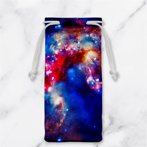 Colorful Cosmos Jewelry Bag from ArtsNow.com Front