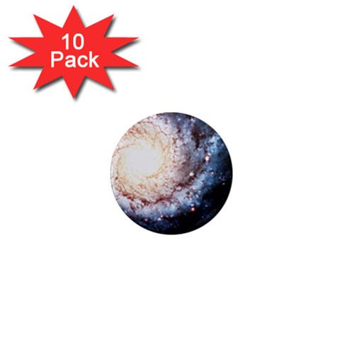 Colorful Cosmos 1  Mini Magnet (10 pack)  from ArtsNow.com Front