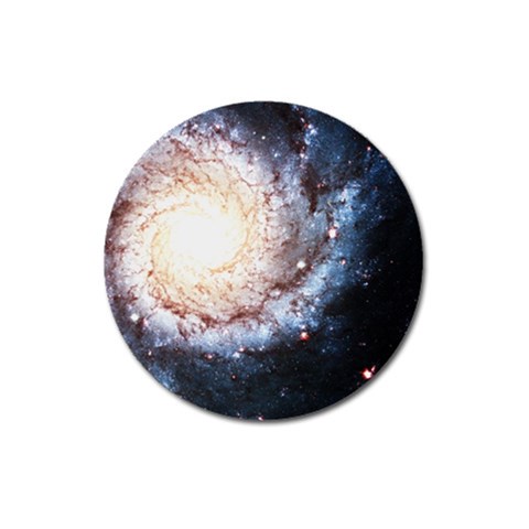 Colorful Cosmos Magnet 3  (Round) from ArtsNow.com Front