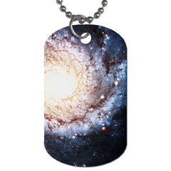Colorful Cosmos Dog Tag (Two Sides) from ArtsNow.com Back