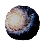 Colorful Cosmos 15  Premium Round Cushion 