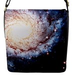 Colorful Cosmos Flap Closure Messenger Bag (Small)