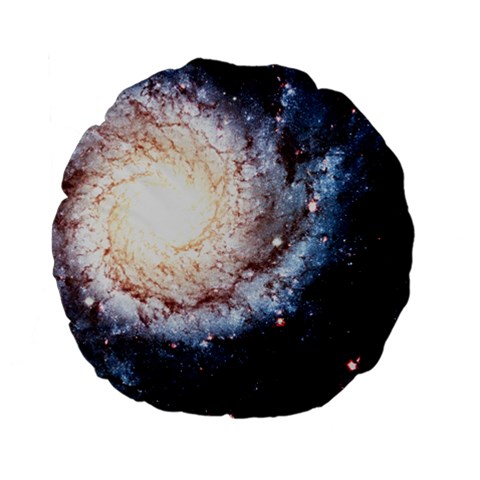 Colorful Cosmos 15  Premium Flano Round Cushion  from ArtsNow.com Front